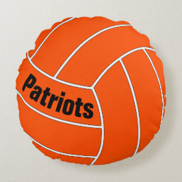 カスタムカラー&文字バレーボールプレーヤー装飾用クッション ラウンドクッション