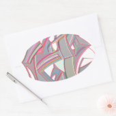 カスタムカラー 楕円形シール (封筒)