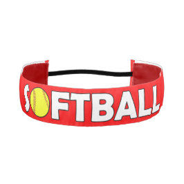 カスタムカラーFastpitchソフトボールヘッドバンド アスレチックヘッドバンド
