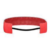 カスタムカラーFastpitchソフトボールヘッドバンド アスレチックヘッドバンド (裏面)