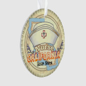 カスタムカリフォルニアナースオーナメント オーナメント (正面)