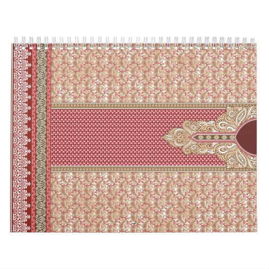 カスタムカレンダーと美しい図解入りの、写真付きのデザイン カレンダー (カバー)