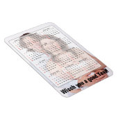 カスタムカレンダー+自分の写真/バックガー。/文字 マグネット (右側)