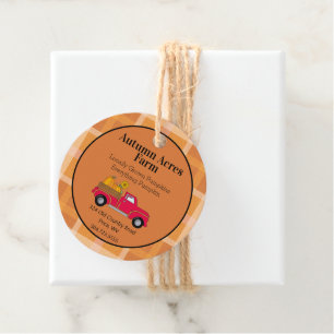 カスタムカントリーオータム秋ファームつるラベル フェイバータグ