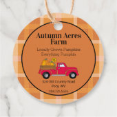 カスタムカントリーオータム秋ファームつるラベル フェイバータグ (裏面)