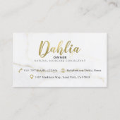 カスタムカードデザイン |編集不可のZazleテンプレート 名刺 (裏面)