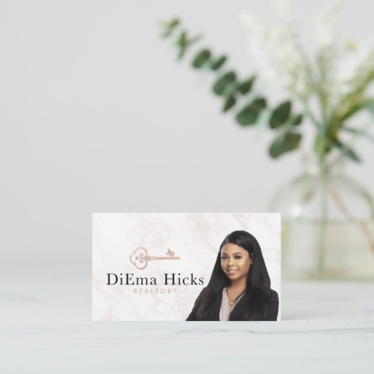 カスタムカードデザイン |編集不可Zazzleテンプレート 名刺 (スタンド正面)