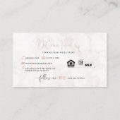 カスタムカードデザイン |編集不可Zazzleテンプレート 名刺 (裏面)