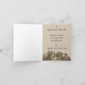 カスタムカードハッピーホリデーズカード非宗派 シーズンカード (内部)