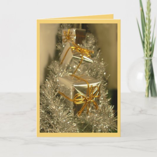 カスタムカード季節のごあいさつクリスマスカード シーズンカード (正面)