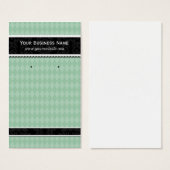 カスタムカードSage Green名刺 (正面&裏面)