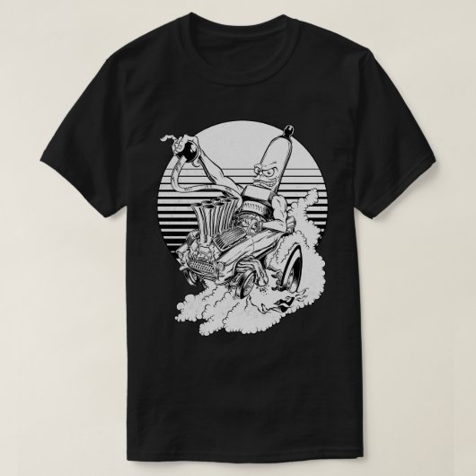 カスタムガス Tシャツ (デザイン正面)