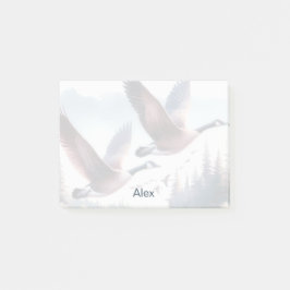 カスタムガチョウ付箋（Goose Sticky Notes, Personalized Geese） ポストイット
