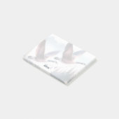 カスタムガチョウ付箋(Goose Sticky Notes, Personalized Geese) ポストイット (アングル)