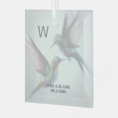 カスタムガラスオーナメント ガラスオーナメント (正面左)