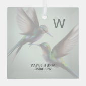 カスタムガラスオーナメント ガラスオーナメント (裏面)