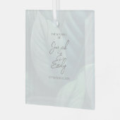 カスタムガラスオーナメント ガラスオーナメント (正面左)