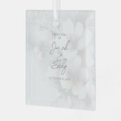 カスタムガラスオーナメント ガラスオーナメント (正面左)