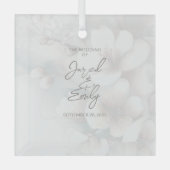 カスタムガラスオーナメント ガラスオーナメント (正面)