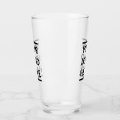 カスタムガラスタンブラー両面ロゴ タンブラーグラス (左)