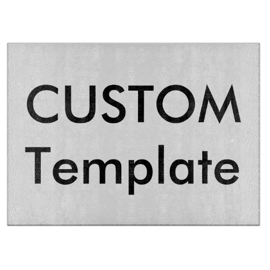 カスタムガラス切断用まな板15" x 11" カッティングボード (正面)