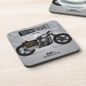 カスタムガレージオートバイコースター |コースターセット コースター (左側)