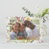 カスタムガーデンフローラ写真イースター シーズンカード (スタンド正面)