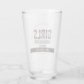 カスタムガールズウィークエンドガールズトリップバケーション タンブラーグラス (裏面)