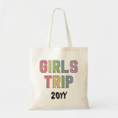 カスタムガールズトリップガールズウィークエンドバケーションゲタウェイ トートバッグ (正面)