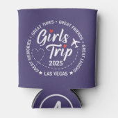 カスタムガールズトリップグループマッチングバケーション 缶クーラー (正面)