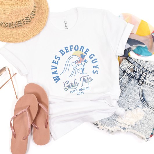 カスタムガールズトリップ先サマービーチグループ Tシャツ