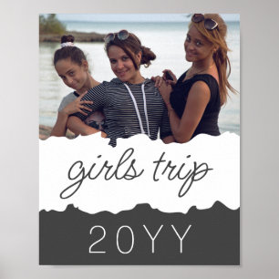 カスタムガールズトリップ Girls weekend Getawayお土産 ポスター