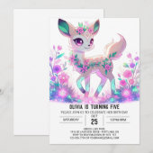 カスタムガールディアデジタルバースデー 招待状 (正面/裏面)