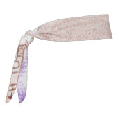 カスタムキッズアートワーク2つの可愛いマウス、花….. タイヘッドバンド (回転270)