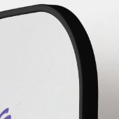 カスタムキッズアートワーク2つの可愛いマウス、花….. ピックルボールラケット (左詳細)