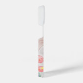 カスタムキッズアートワーク2つの可愛いマウス、花….. iPhoneケース (右側面)