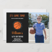 カスタムキッズスポーツパーティー招待状 招待状 (正面)