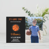 カスタムキッズスポーツパーティー招待状 招待状 (スタンド正面)