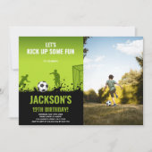 カスタムキッズスポーツパーティー招待状 招待状 (正面)