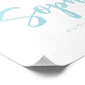 カスタムキッズルームベビー名子供部屋ウォールプリント ポスター (角)