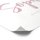 カスタムキッズルームベビー名子供部屋ウォールプリント ポスター (角)