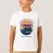 カスタムキッズロードトリップ Tシャツ (正面)