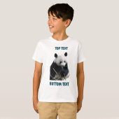 カスタムキッズ動物Tシャツテンプレート Tシャツ (正面フル)