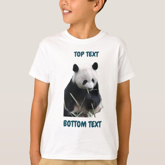 カスタムキッズ動物Tシャツテンプレート Tシャツ (正面)
