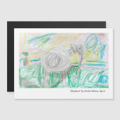 カスタムキッズ磁気アートカード (正面/裏面)