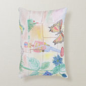 カスタムキッズ・アートワーク,くるみ割り玩具,バタフライ, アクセントクッション (正面(垂直))