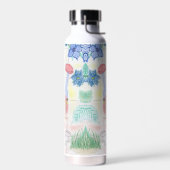 カスタムキッズ・アートワーク,くるみ割り玩具,バタフライ, ウォーターボトル (左面)