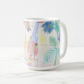 カスタムキッズ・アートワーク,くるみ割り玩具,バタフライ, コーヒーマグカップ (正面右)