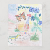 カスタムキッズ・アートワーク,くるみ割り玩具,バタフライ, チラシ (正面)