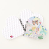 カスタムキッズ・アートワーク,くるみ割り玩具,バタフライ, ノートブック (内部)